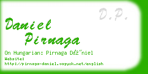 daniel pirnaga business card